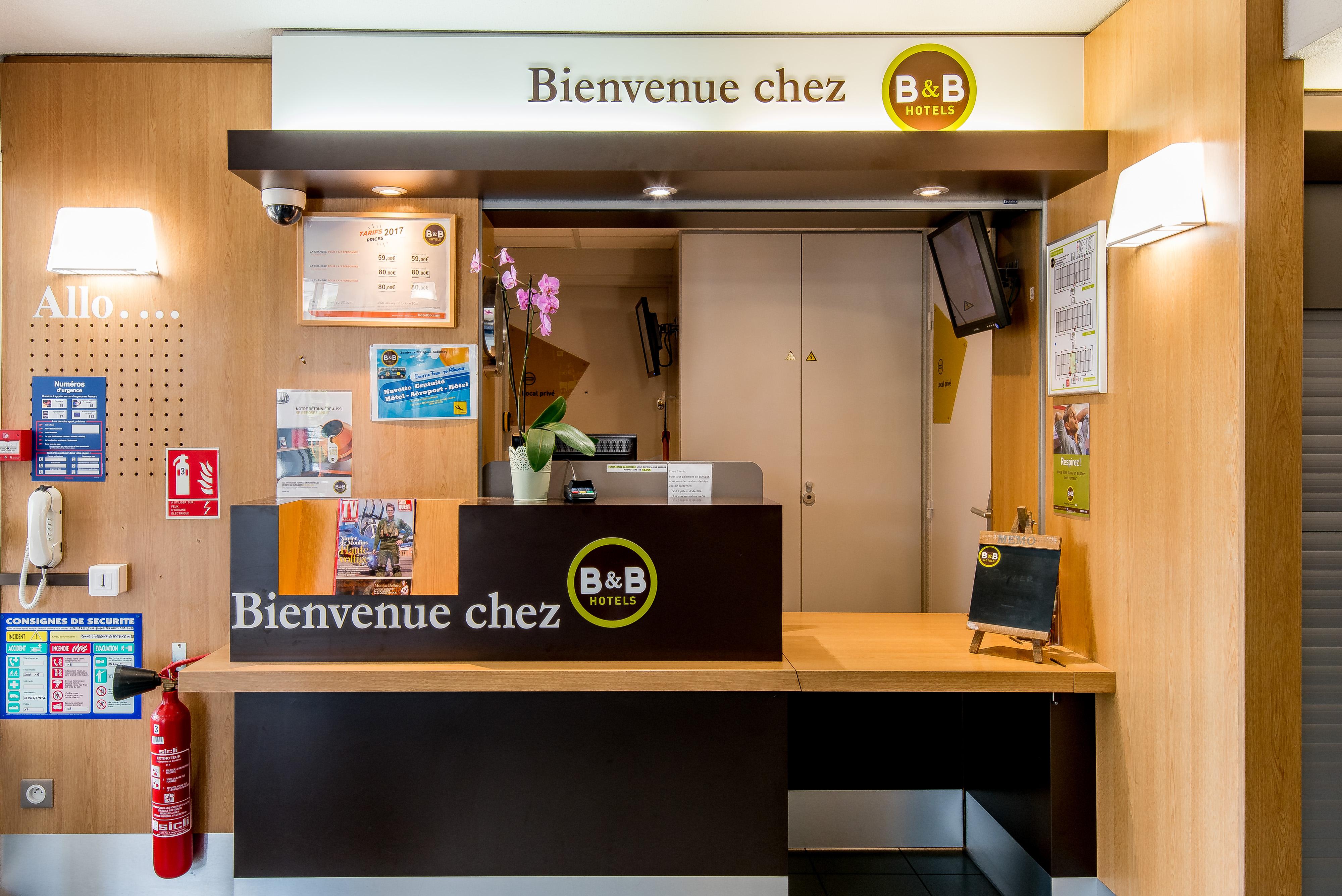 B&B Hotel Bordeaux Merignac Hotel De Ville Экстерьер фото